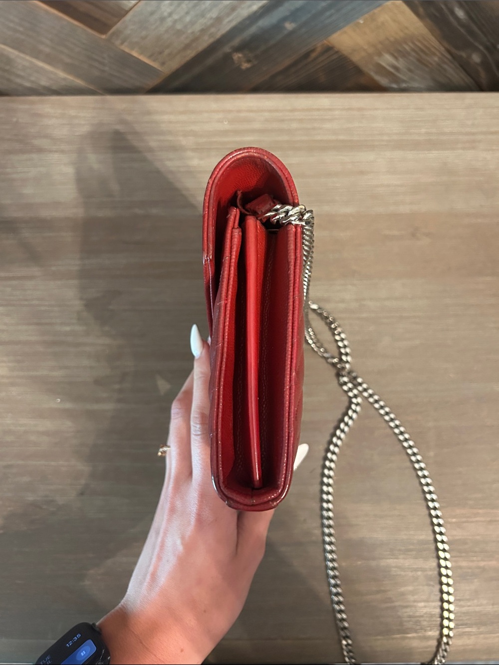 YSL Signature Cassandre Wallet on Chain - Picture 4 of 8